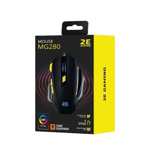 მაუსი - 2E - MG280 Gaming - Led USB - Black