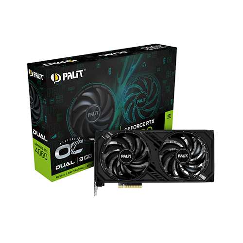 RTX 4060 - 8 GB - Palit - DUAL - GDDR6 - 128bit