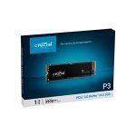 SSD - ვინჩესტერი - 1 TB - Crucial - P3 - NVMe - M.2