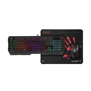 სათამაშო ნაკრები - A4tech - Bloody B1700 - Gaming Bundle - Black