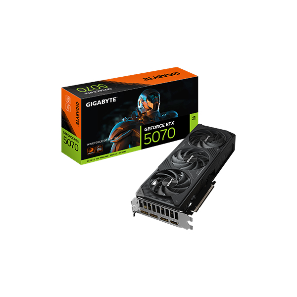 RTX 5070 12 GB Gigabyte Windforce GDDR7 OC