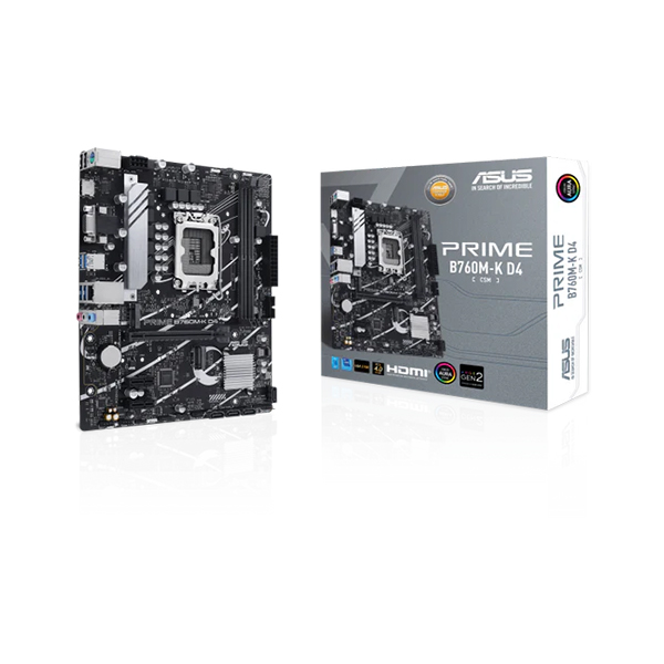 დედაბარათი - ASUS Prime B760M-K | LGA1700 (12th/13th/14th Gen)