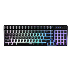 კლავიატურა - 2E - KG390 - RGB - Wireless/USB - Black