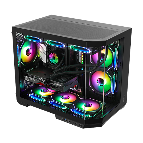 ქეისი - Segotep - Lumi T3 - ATX Case - Black