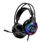 ყურსასმენი - AULA - S605 - Wired Gaming Headset - Black