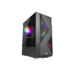 ქეისი - 1STPlayer - F3-A - ATX Case - 4 Fan - Black