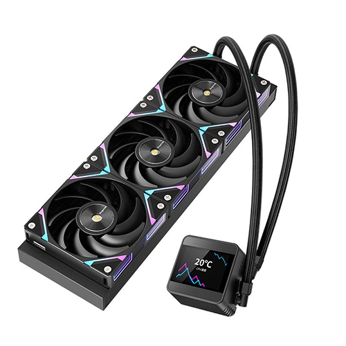 ქულერი - Redragon - CCW-3015 - ARGB - Liquid Cooler - Black