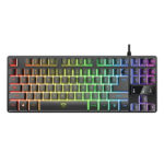 კლავიატურა - Trust - GXT 833 Thado - TKL Gaming LED - USB - Black