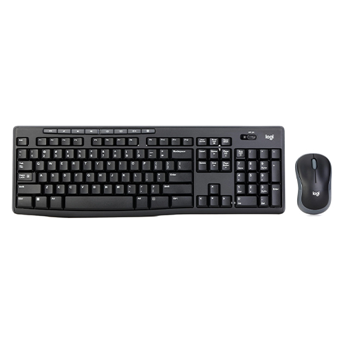 ნაკრები - Logitech - MK270 - Wireless Keyboard & Mouse Combo - Black