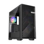 ქეისი - 1STPlayer - FD8 - EATX/ATX Case - 4 Fan - Black