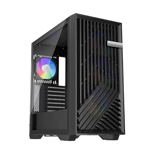 ქეისი - 1STPlayer - FD8 - EATX/ATX Case - 4 Fan - Black