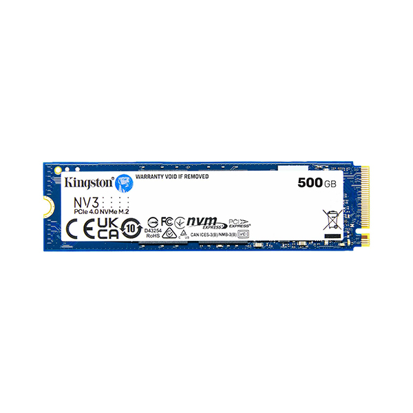 SSD - Kingston SNV3S | 500GB | NVMe PCIe 3.0 | M.2 2280