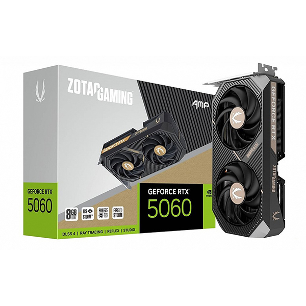 ვიდეობარათი - RTX 5060 | 8GB GDDR7 | Zotac Twin Edge