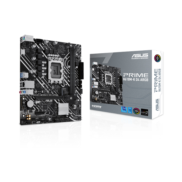დედაბარათი - ASUS Prime H610M-K D4 | LGA1700 (12th/13th/14th Gen)