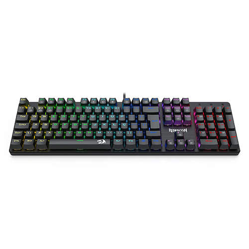 კლავიატურა - Redragon - K671 Sindri - Mechanical Red Switch Gaming - USB - Black