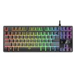 კლავიატურა - Trust - GXT 833 Thado - TKL Gaming LED - USB - Black