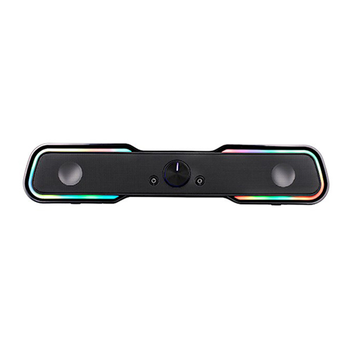 დინამიკი - 2E - PCS101BK - RGB - USB - Black