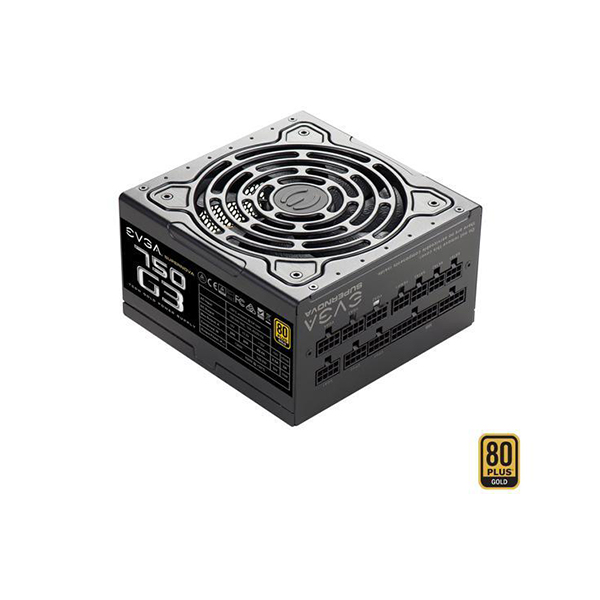კვების ბლოკი - EVGA SuperNova - G3 - 750W - Power Supply - 80 Plus Gold - Full Modular