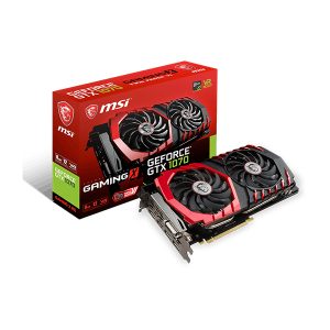 ვიდეობარათი - GTX 1070 | 8GB GDDR5X | MSI GAMING X
