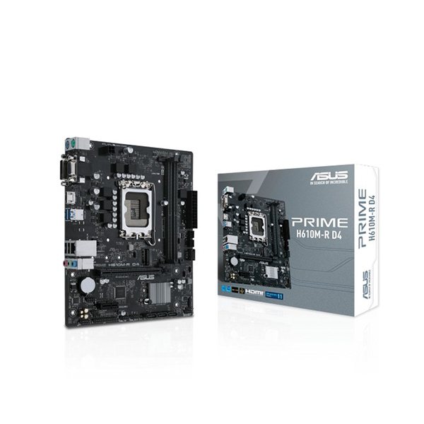 დედაბარათი - ASUS Prime H610M-R D4-SI | LGA1700 (12th/13th/14th Gen)