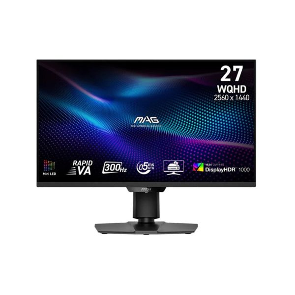 მონიტორი - MSI MAG 27" VA 274QPF X30MV 300Hz Gaming HDMI შავი
