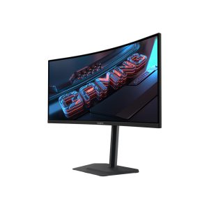 მონიტორი - Gigabyte 34" VA WQHD G34WQC2 200Hz Gaming HDMI შავი