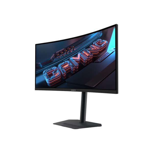მონიტორი - Gigabyte 34" VA WQHD G34WQC2 200Hz Gaming HDMI შავი