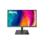 მონიტორი - BenQ DesignVue 27" 4K UHD IPS PD2706U HDMI ნაცრისფერი