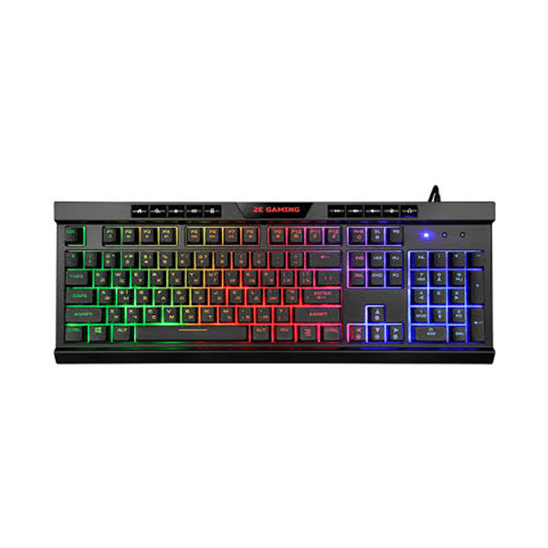 კლავიატურა - 2E - KG300 - RGB Gaming - USB - Black
