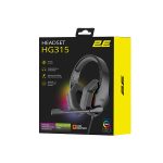 ყურსასმენი - 2E - HG315 - Gaming RGB 7.1 - USB - Black