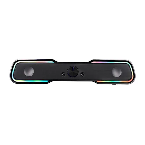 დინამიკი - 2E - PCS101BK - RGB - USB - Black