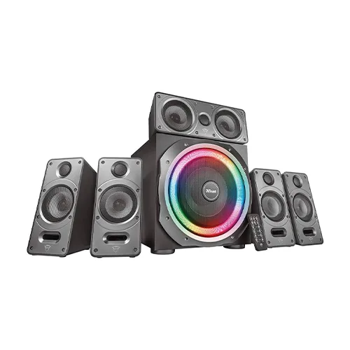 დინამიკი - Trust - Torro 5.1 Speaker System - RGB - Black