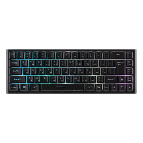 კლავიატურა - 2E - KG360 - RGB Gaming - USB - Black