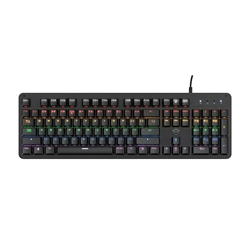 კლავიატურა - Trust - GXT 1863 Thaz - Mechanical RGB Gaming - USB - Black