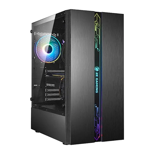 ქეისი - 2E Gaming - RUNA - ATX Case - Black