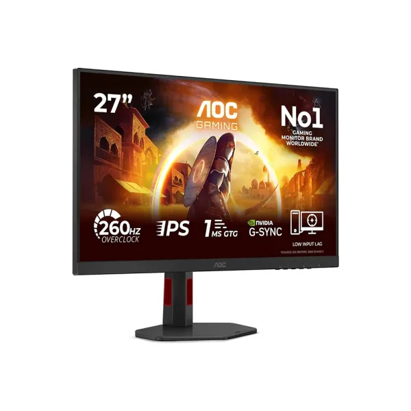 მონიტორი - AOC 27" LCD 27G4ZR 260Hz Gaming HDMI შავი
