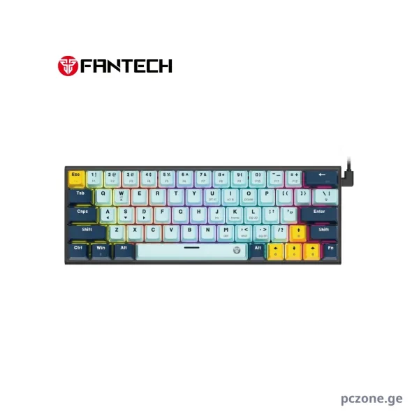 კლავიატურა - Fantech - ATOM63 MK874V2 Mori Edition - Mechanical Keyboard - Rosie Switch - Blue