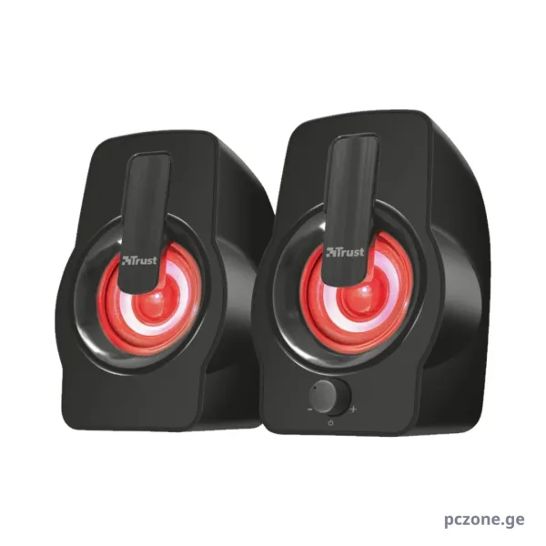 დინამიკი - Trust - GEMI - RGB - USB - Black